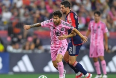 Trực tiếp Inter Miami 0-1 New England: Đội khách mở tỷ số