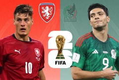 Trực tiếp CH Séc vs Mexico, 8h00 hôm nay 25/6