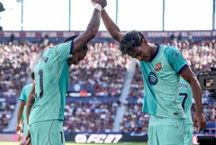 Trực tiếp Levante 0-2 Barca: Yamal lập cú đúp