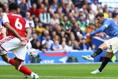 Trực tiếp Brighton 1-0 Arsenal: Siêu phẩm mở tỷ số