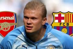 Haaland lựa chọn giữa Arsenal và Barca, ​​quyết định đã được đưa ra
