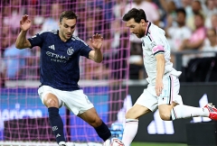 Trực tiếp Inter Miami 1-0 New York City: Messi bỏ lỡ