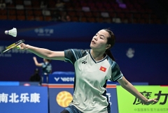 Trực tiếp cầu lông Nguyễn Thùy Linh 0-0 PV Sindhu: Khởi động