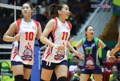 Trực tiếp bóng chuyền nữ Hà Nội Tasco Auto 0-0 HCĐG Lào Cai: Khởi động