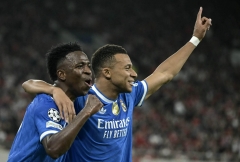 Vinicius tỏa sáng, Real Madrid nắm lợi thế lớn tại play-off Cúp C1