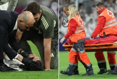 Ngôi sao Real Madrid chấn thương kinh hoàng