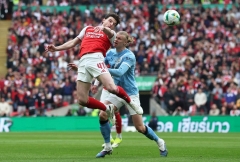 Trực tiếp bóng đá Arsenal 0-0 Man City: Thế trận giằng co