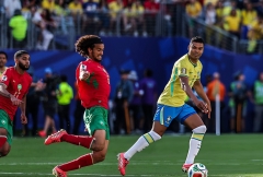 Trực tiếp bóng đá Brazil 1-1 Morocco: Vinicius Jr rực sáng