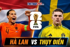 Trực tiếp bóng đá Hà Lan vs Thụy Điển: Đã có đội hình ra sân