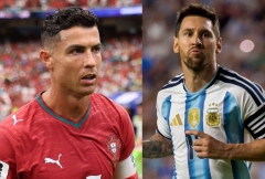 Vừa ghi 2 bàn, Ronaldo có động thái ngỡ ngàng với Messi tại World Cup