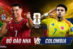 Dự đoán tỷ số Bồ Đào Nha vs Colombia: Thắng sát nút