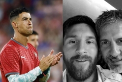 Ronaldo lên tiếng về sự ra đi của bố Messi