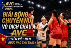 Xem trực tiếp bóng chuyền nữ vô địch châu Á 2026 ở đâu?