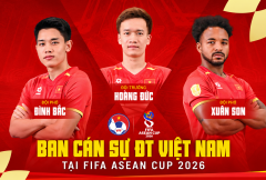 CHÍNH THỨC: ĐT Việt Nam chốt ban cán sự mới, lộ diện cái tên thay Hoàng Đức