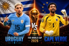 Trực tiếp bóng đá Uruguay vs Cape Verde, 5h00 hôm nay 22/6