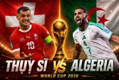 Trực tiếp bóng đá Thụy Sĩ vs Algeria: Đã có đội hình