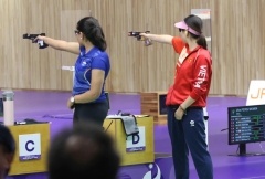 Xạ thủ Hàn Quốc bật khóc nức nở khi thua Trịnh Thu Vinh tại ASIAD 2026