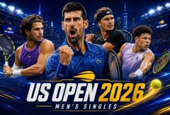 Lịch thi đấu tennis đơn nam US Open 2026 mới nhất