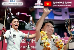 CHÍNH THỨC: Cơ thủ Việt Nam đi vào lịch sử với chức vô địch PBA Tour trên đất Hàn Quốc