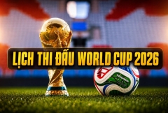 Lịch thi đấu World Cup 2026 hôm nay mới nhất
