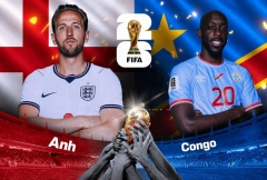 Nhận định Anh vs Congo: Ứng viên vô địch thi uy sức mạnh