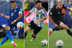 BXH Vua phá lưới World Cup 2026: Mbappe vượt xa Messi
