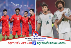 CHÍNH THỨC: ĐT Việt Nam đấu đội hạng 180 FIFA ở Hàng Đẫy