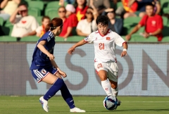 Trực tiếp bóng đá nữ Việt Nam 0-0 nữ Nhật Bản: Thận trọng