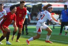 Trực tiếp U20 nữ Việt Nam 0-2 U20 nữ Trung Quốc: Quá khó
