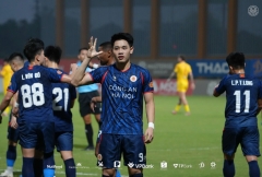 Trực tiếp bóng đá PVF CAND 0-1 CAHN: Đình Bắc nổ súng