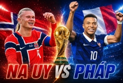 Trực tiếp bóng đá Na Uy vs Pháp: Mbappe đá chính, Haaland dự bị