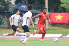 Trực tiếp bóng đá Việt Nam 1-0 Yongin: Mở tỷ số sớm