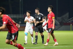 Thua đậm U23 Hàn Quốc, U23 Việt Nam dừng bước ở tứ kết ASIAD