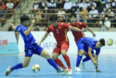 Ngược dòng bất thành, Futsal Việt Nam đánh rơi tấm HCV SEA Games vào tay Thái Lan