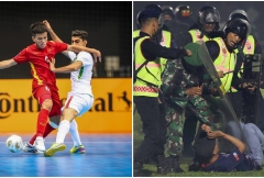 Tin bóng đá 5/10: ĐT futsal Việt Nam lỡ hẹn bán kết, Indonesia phạt nặng CLB để xảy ra bạo loạn