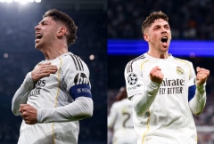 Hat-trick đẳng cấp của Valverde khiến Man City choáng váng