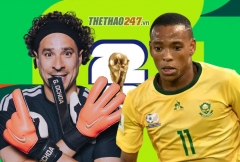 Trực tiếp bóng đá Mexico vs Nam Phi: Đã có đội hình xuất phát