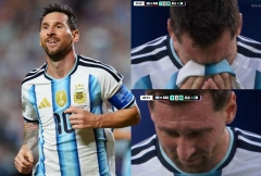Messi bật khóc sau khi ghi bàn: 'Tôi đã trải qua những ngày...'