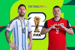 Trực tiếp bóng đá Argentina vs Áo, 0h00 hôm nay 23/6