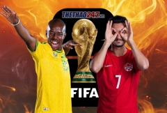 Trực tiếp bóng đá Nam Phi vs Canada, 2h00 hôm nay 29/6