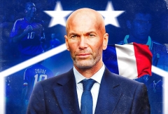 CHÍNH THỨC: Tuyển Pháp bổ nhiệm HLV Zinedine Zidane