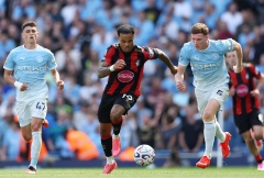 Trực tiếp bóng đá Man City 0-1 Bournemouth: Bàn thua chóng vánh