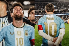 Bí ẩn hai chiếc sừng trên số áo 10 của Messi được giải đáp