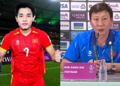 HLV Kim Sang Sik lên tiếng về Đình Bắc trước thềm bán kết với U23 Trung Quốc