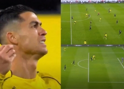 Trận đấu 'đen đủi' của Ronaldo khi xà ngang, trọng tài và HLV đều quay lưng