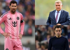 Xavi tiết lộ lý người đã ngăn cản Messi trở lại Barca