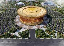 Truyền thông Thái Lan bất ngờ khi Việt Nam động thổ SVĐ lớn nhất thế giới