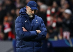 Thảm bại 2-5, lãnh đạo Tottenham họp khẩn về tương lai HLV Tudor