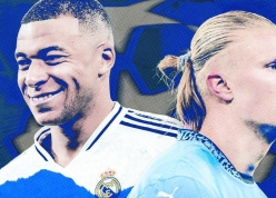 Mbappe sẽ đối đầu Haaland tại Manchester?