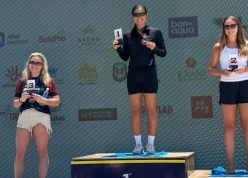 Ánh Viên vô địch giải bơi quốc tế, thành tích ngang VĐV nam